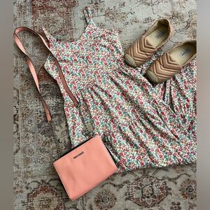 Montreal floral print tiered maxi dress